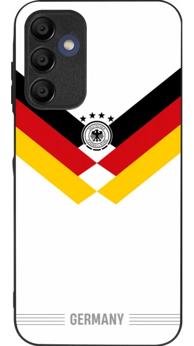 Coque Samsung Galaxy A15 - Silicone rigide noir Maillot de football Allemagne 2026 personnalisable