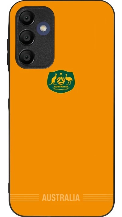 Coque Samsung Galaxy A15 - Silicone rigide noir Maillot de football Australie 2026 personnalisable