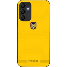 Coque Samsung Galaxy A15 - Silicone rigide noir Maillot de football Équateur 2026 personnalisable