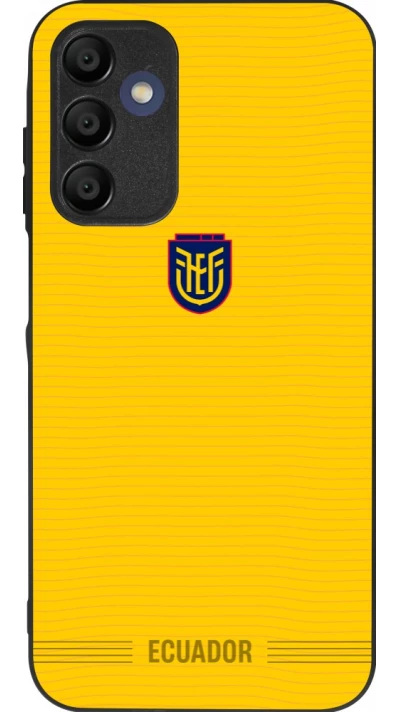 Coque Samsung Galaxy A15 - Silicone rigide noir Maillot de football Équateur 2026 personnalisable