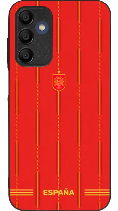 Coque Samsung Galaxy A15 - Silicone rigide noir Maillot de football Espagne 2026 personnalisable