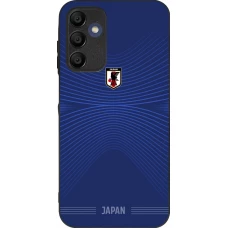 Coque Samsung Galaxy A15 - Silicone rigide noir Maillot de football Japon 2026 personnalisable