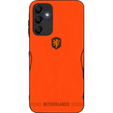 Coque Samsung Galaxy A15 - Silicone rigide noir Maillot de football Pays-Bas 2026 personnalisable