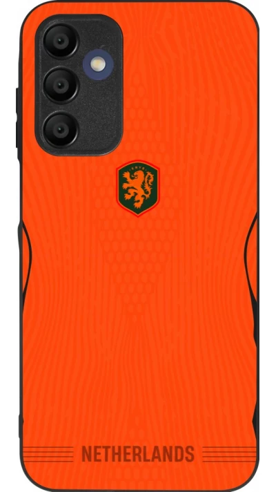 Coque Samsung Galaxy A15 - Silicone rigide noir Maillot de football Pays-Bas 2026 personnalisable