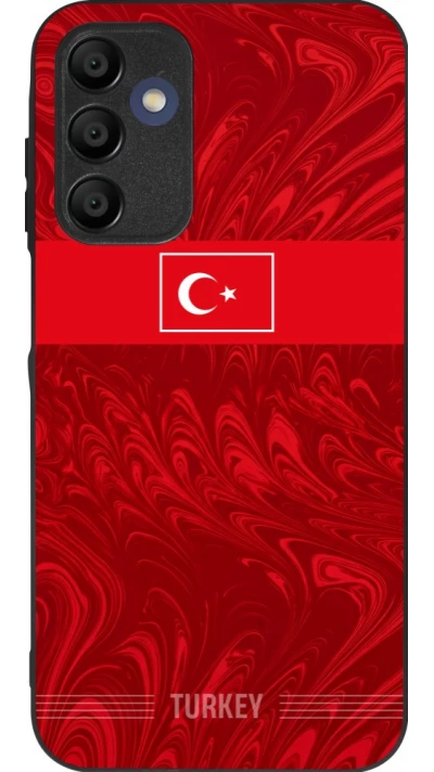 Coque Samsung Galaxy A15 - Silicone rigide noir Maillot de football Turquie 2026 personnalisable