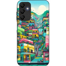 Coque Samsung Galaxy A15 - Silicone rigide noir Medellin Comuna 13 Art