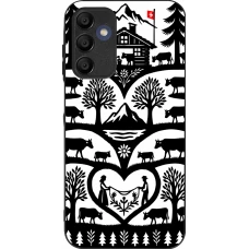 Coque Samsung Galaxy A15 - Silicone rigide noir Poya Suisse 2