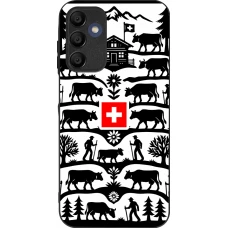 Samsung Galaxy A15 Case Hülle - Silikon schwarz Poya Schweiz 3