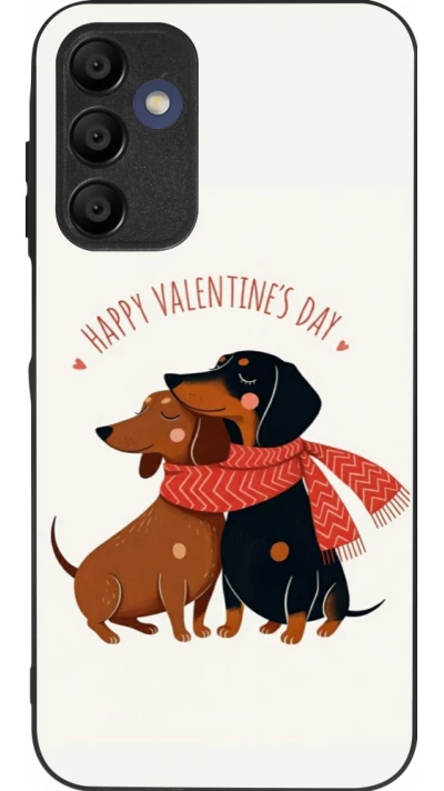 Coque Samsung Galaxy A15 - Silicone rigide noir Saint Valentines Day 26 Happy Valentine