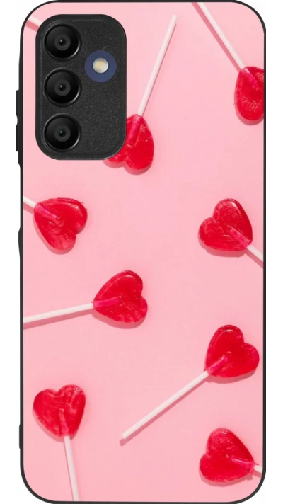 Coque Samsung Galaxy A15 - Silicone rigide noir Saint Valentines Day 26 Lollipop