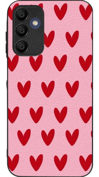 Coque Samsung Galaxy A15 - Silicone rigide noir Saint Valentines Day 26 Pattern heart