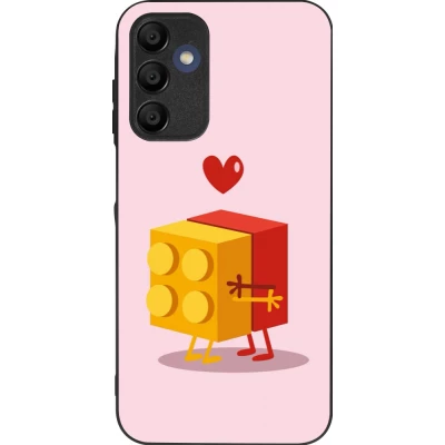 Samsung Galaxy A15 Case Hülle - Silikon schwarz Saint Valentines Day 26 Puzzle