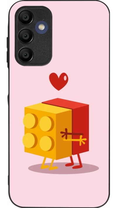 Coque Samsung Galaxy A15 - Silicone rigide noir Saint Valentines Day 26 Puzzle