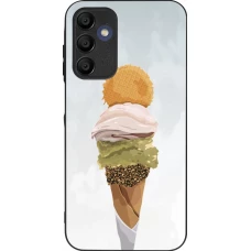 Samsung Galaxy A15 Case Hülle - Silikon schwarz Summer 2025 Cornet