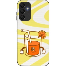 Samsung Galaxy A15 Case Hülle - Silikon schwarz Summer drink 2026