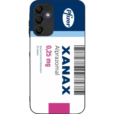 Samsung Galaxy A15 Case Hülle - Silikon schwarz Xanax Alprazolam 2025