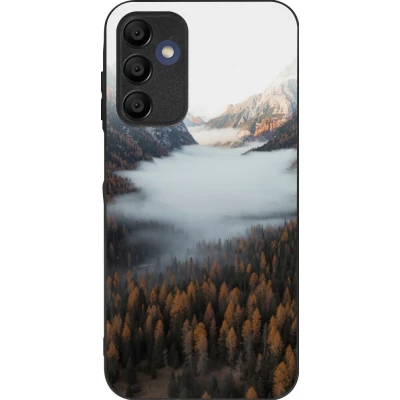 Coque Samsung Galaxy A16 - Silicone rigide noir Autumn 22 forest lanscape