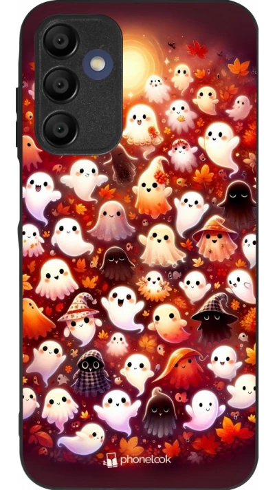 Samsung Galaxy A16 Case Hülle - Silikon schwarz Gespenster Herbst niedlich
