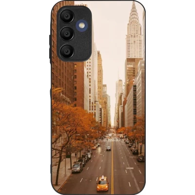 Samsung Galaxy A16 Case Hülle - Silikon schwarz Autumn 2024 New York city