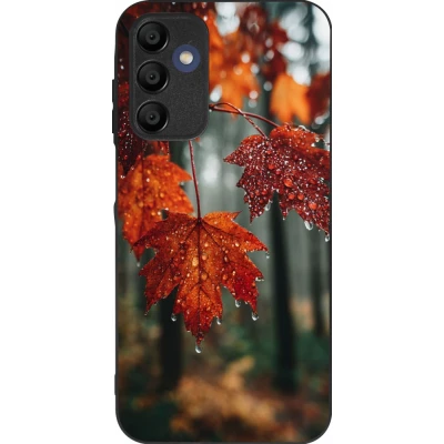 Coque Samsung Galaxy A16 - Silicone rigide noir Autumn 25 Rain