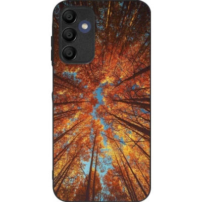 Samsung Galaxy A16 Case Hülle - Silikon schwarz Autumn 25 Trees