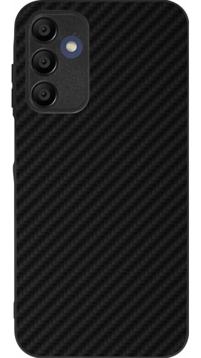 Samsung Galaxy A16 Case Hülle - Silikon schwarz Carbon Basic