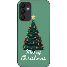 Samsung Galaxy A16 Case Hülle - Silikon schwarz Christmas 25 Xmas Tree