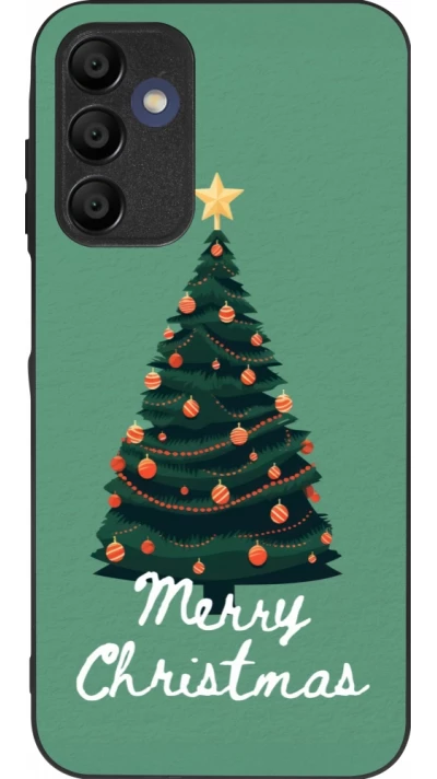 Samsung Galaxy A16 Case Hülle - Silikon schwarz Christmas 25 Xmas Tree