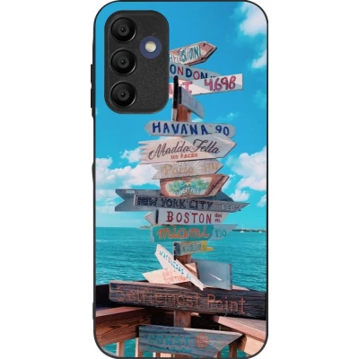 Coque Samsung Galaxy A16 - Silicone rigide noir Cool Cities Directions