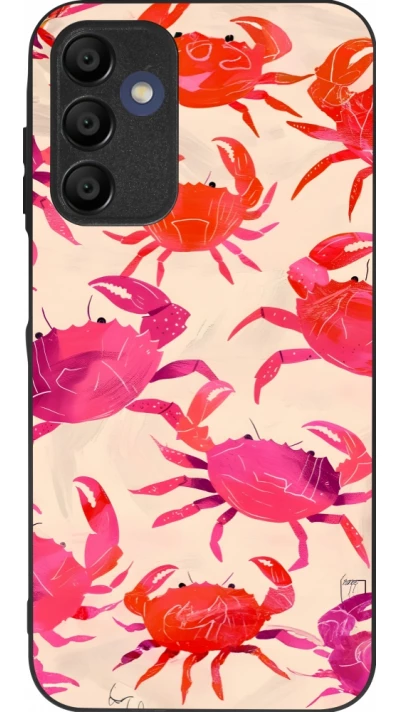 Samsung Galaxy A16 Case Hülle - Silikon schwarz Crabs Paint