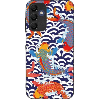 Coque Samsung Galaxy A16 - Silicone rigide noir Easter 2023 japanese fish