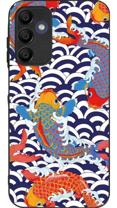 Samsung Galaxy A16 Case Hülle - Silikon schwarz Easter 2023 japanese fish