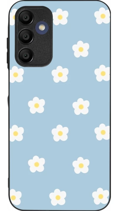 Samsung Galaxy A16 Case Hülle - Silikon schwarz Easter 2024 daisy flower