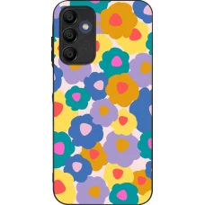 Coque Samsung Galaxy A16 - Silicone rigide noir Easter 2024 flower power