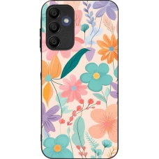 Samsung Galaxy A16 Case Hülle - Silikon schwarz Easter 2024 spring flowers