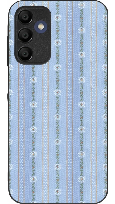 Samsung Galaxy A16 Case Hülle - Silikon schwarz Edelweiss