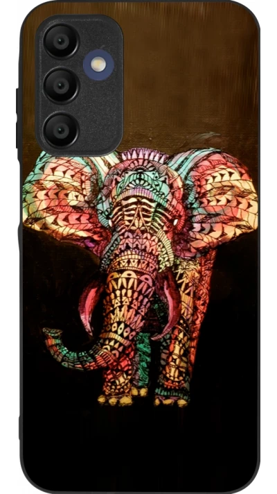 Samsung Galaxy A16 Case Hülle - Silikon schwarz Elephant 02