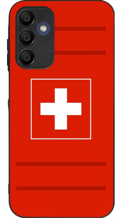 Samsung Galaxy A16 Case Hülle - Silikon schwarz Euro 2020 Switzerland