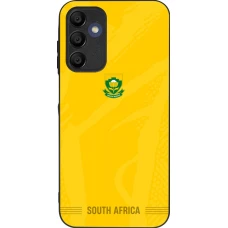 Samsung Galaxy A16 Case Hülle - Silikon schwarz Südafrika 2026 personalisierbares Fussballtrikot