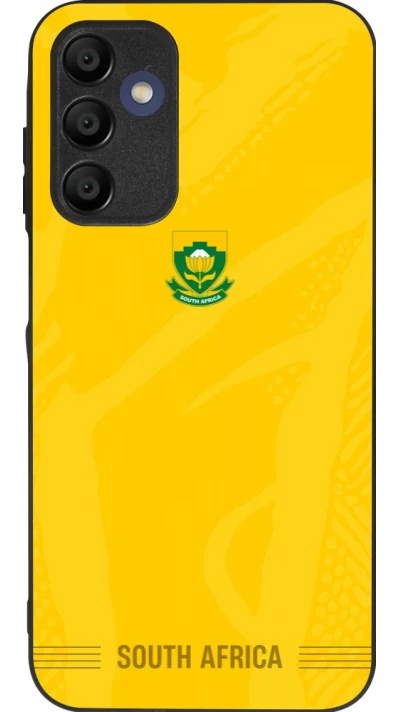 Samsung Galaxy A16 Case Hülle - Silikon schwarz Südafrika 2026 personalisierbares Fussballtrikot