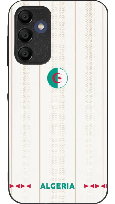 Coque Samsung Galaxy A16 - Silicone rigide noir Maillot de football Algérie 2026 personnalisable