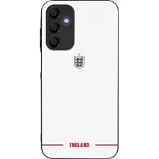 Samsung Galaxy A16 Case Hülle - Silikon schwarz England 2026 personalisierbares Fussballtrikot