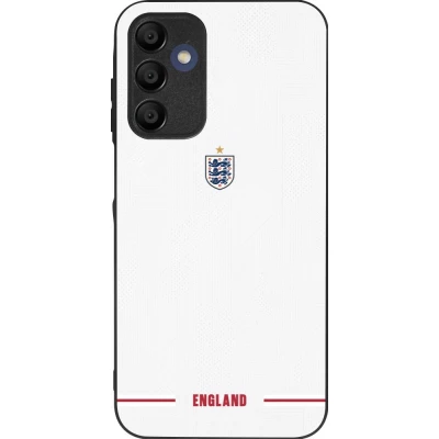 Samsung Galaxy A16 Case Hülle - Silikon schwarz England 2026 personalisierbares Fussballtrikot