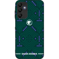 Samsung Galaxy A16 Case Hülle - Silikon schwarz Saudi Arabien 2026 personalisierbares Fussballtrikot