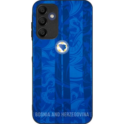 Coque Samsung Galaxy A16 - Silicone rigide noir Maillot de football Bosnie-Herzégovine 2026 personnalisable