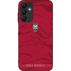 Samsung Galaxy A16 Case Hülle - Silikon schwarz Südkorea 2026 personalisierbares Fussballtrikot