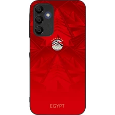 Coque Samsung Galaxy A16 - Silicone rigide noir Maillot de football Égypte 2026 personnalisable