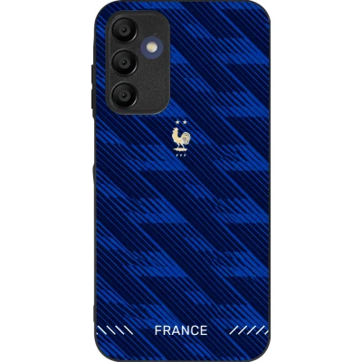 Samsung Galaxy A16 Case Hülle - Silikon schwarz Frankreich 2026 personalisierbares Fussballtrikot