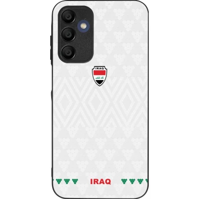 Samsung Galaxy A16 Case Hülle - Silikon schwarz Irak 2026 personalisierbares Fussballtrikot