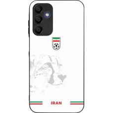 Coque Samsung Galaxy A16 - Silicone rigide noir Maillot de football Iran 2026 personnalisable